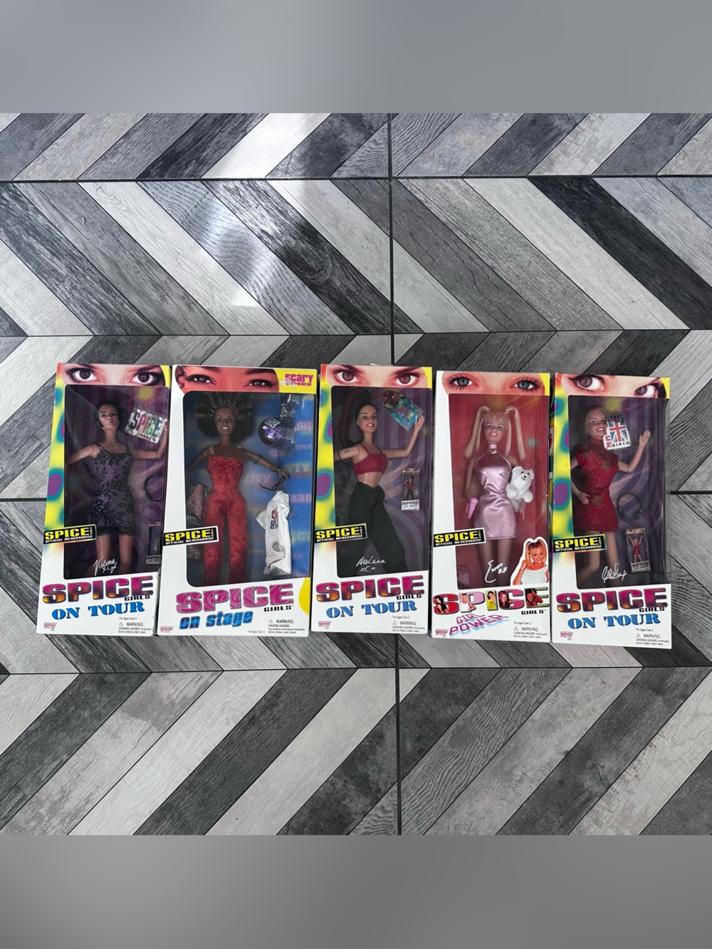 Spice Girls Collectible Dolls Set of 5